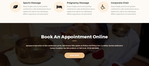 Free Massage WordPress Theme