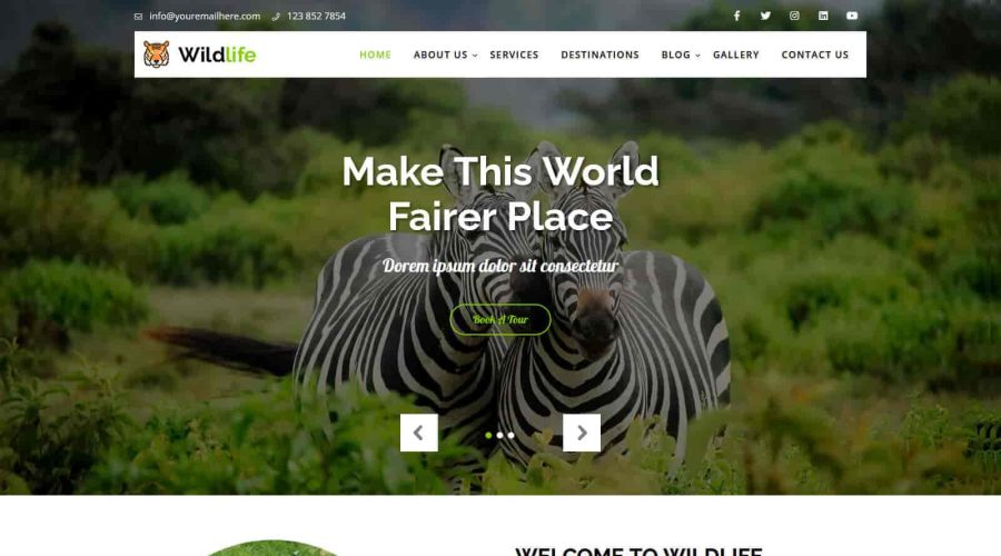 Wildlife WordPress Theme