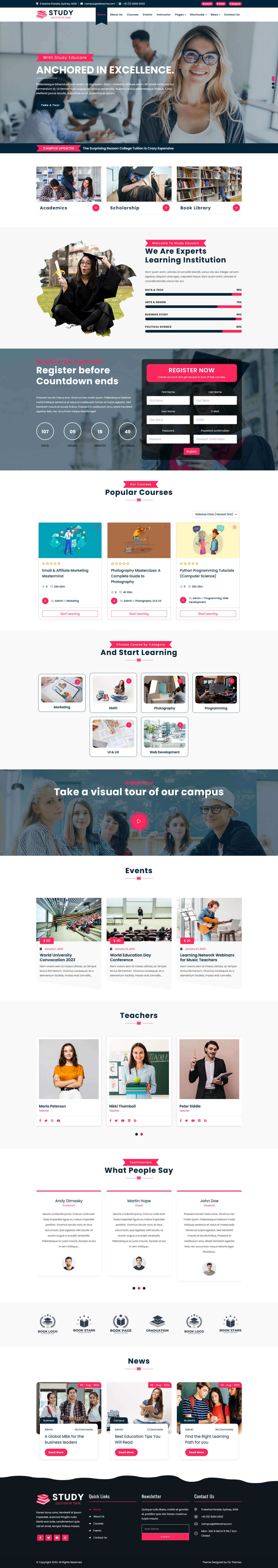 Education WordPress Theme