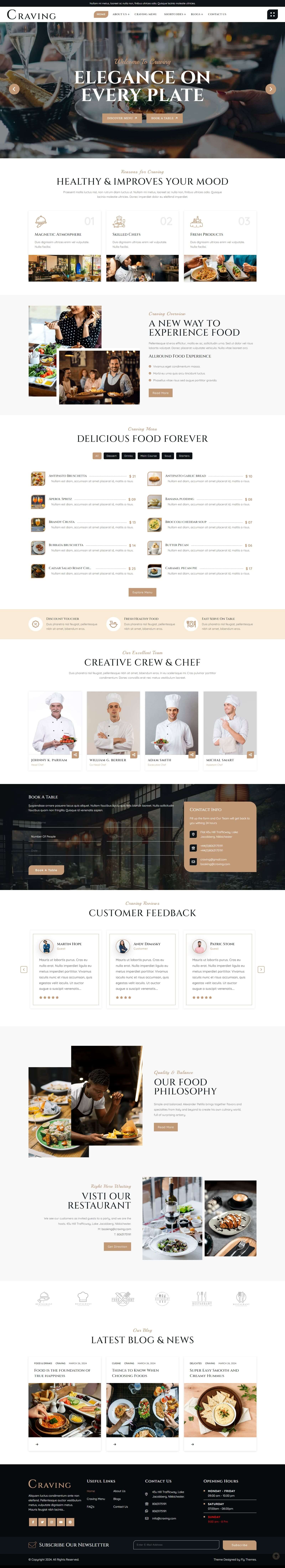 Craving WordPress Theme