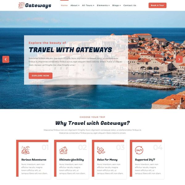 Gateways WordPress Theme