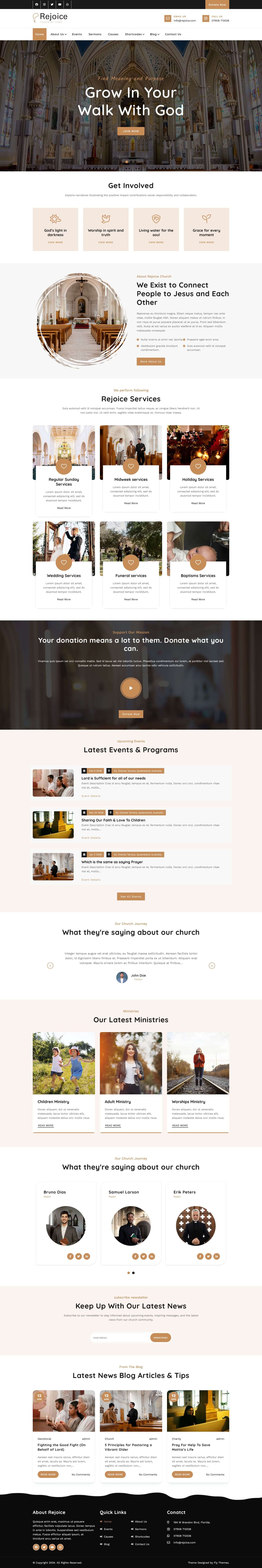 Rejoice WordPress Theme