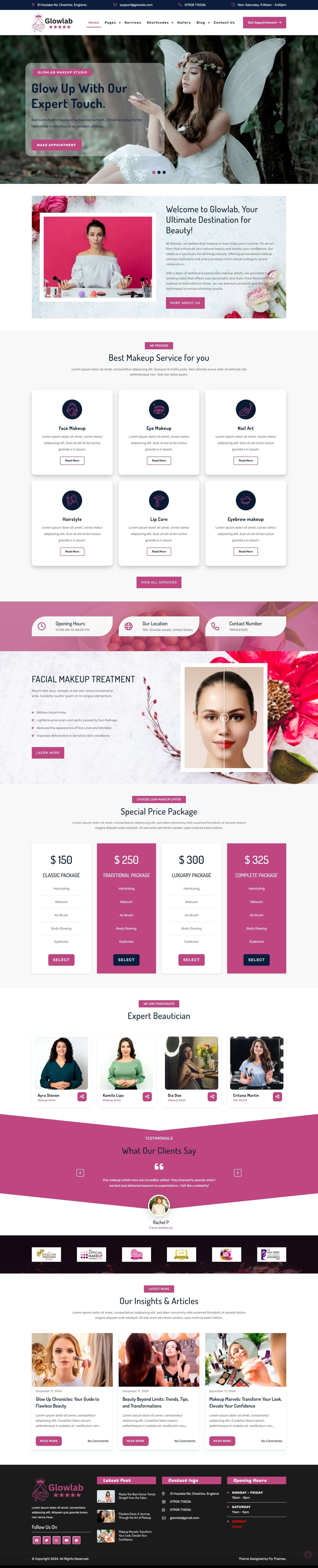 Glowlab WordPress Theme